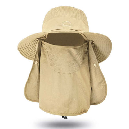 Multifunktionaler Quick Dry Bucket Hat für den Außenbereich - Khaki - Einheitsgröße - image 6