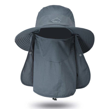 Multifunktionaler Quick Dry Bucket Hat für den Außenbereich - Dunkelgrau - Einheitsgröße - image 20