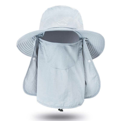 Multifunktionaler Quick Dry Bucket Hat für den Außenbereich - Hellgrau - Einheitsgröße - image 15