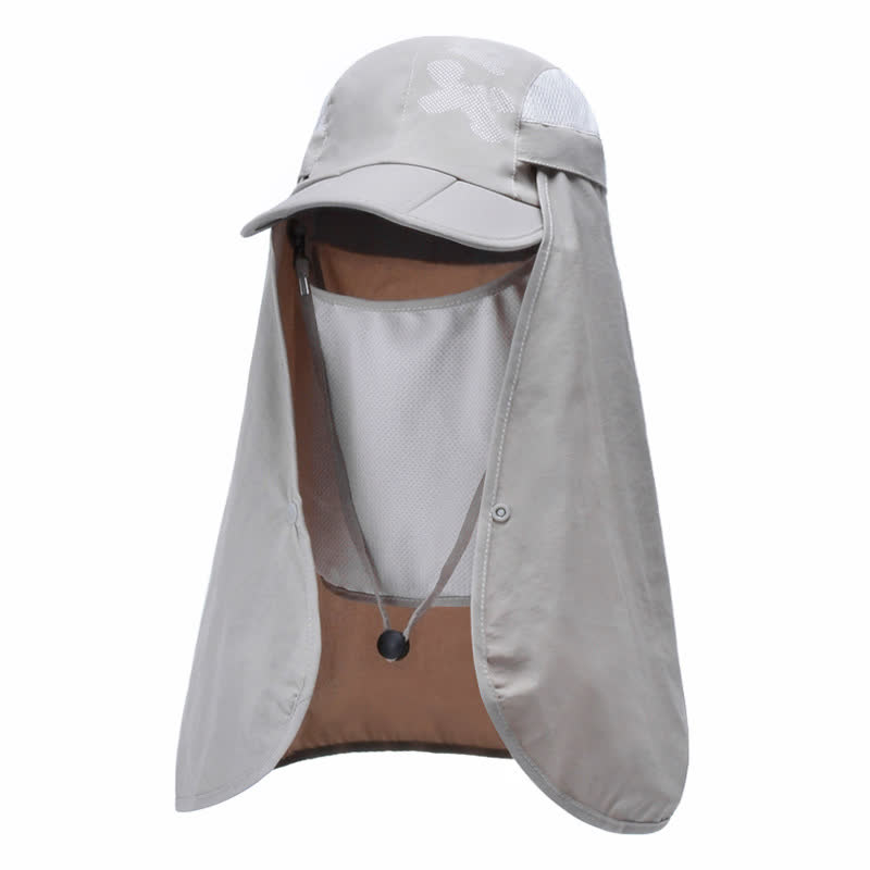 Multifunktionale wasserdichte Outdoor-Baseballkappe - Hellgrau - Einheitsgröße - image 23
