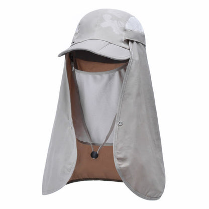 Multifunktionale wasserdichte Outdoor-Baseballkappe - Hellgrau - Einheitsgröße - image 23