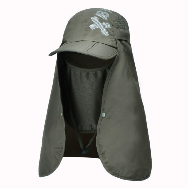 Multifunktionale wasserdichte Outdoor-Baseballkappe - Dunkelgrün - Einheitsgröße - image 26