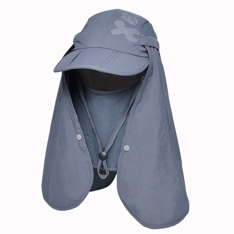 Multifunktionale wasserdichte Outdoor-Baseballkappe - Dunkelgrau - Einheitsgröße - image 16