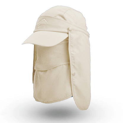 Vielseitig tragbare Baseballkappe mit Sonnenschutz für den Außenbereich - Beige - Einheitsgröße - image 13