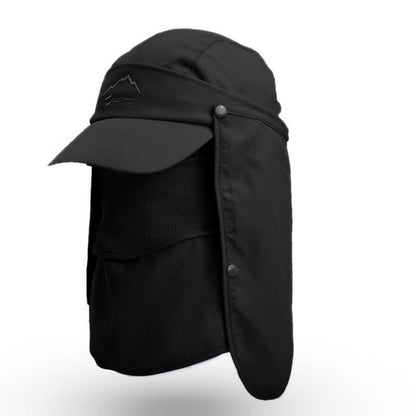 Vielseitig tragbare Baseballkappe mit Sonnenschutz für den Außenbereich - Schwarz - Einheitsgröße - image 17