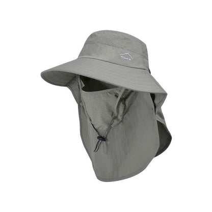 Bucket Hat mit abnehmbarer Gesichtsmaske - Dunkelgrün - Einheitsgröße - image 12