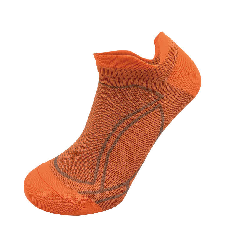 Sport- und Fitness-Knöchelkompressionssocken (8 Paar) - Orange - EU36-43 (US3-9) - image 3