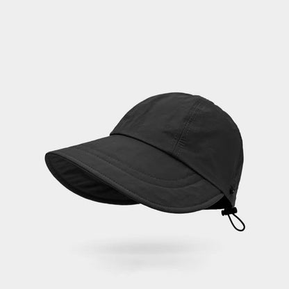 Einfarbige Baseballkappe mit breiter Krempe - Schwarz - Einheitsgröße - image 10