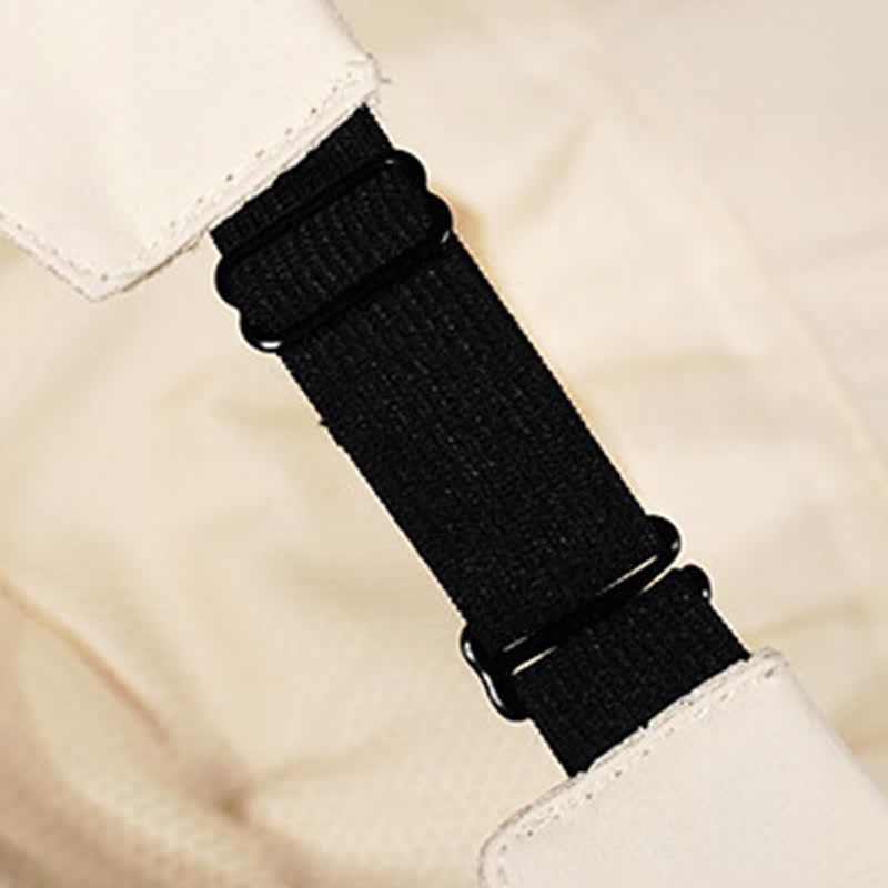 Einfarbiger offener Hut mit breiter Krempe - image 10