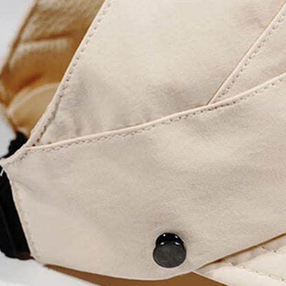 Einfarbiger offener Hut mit breiter Krempe - image 9