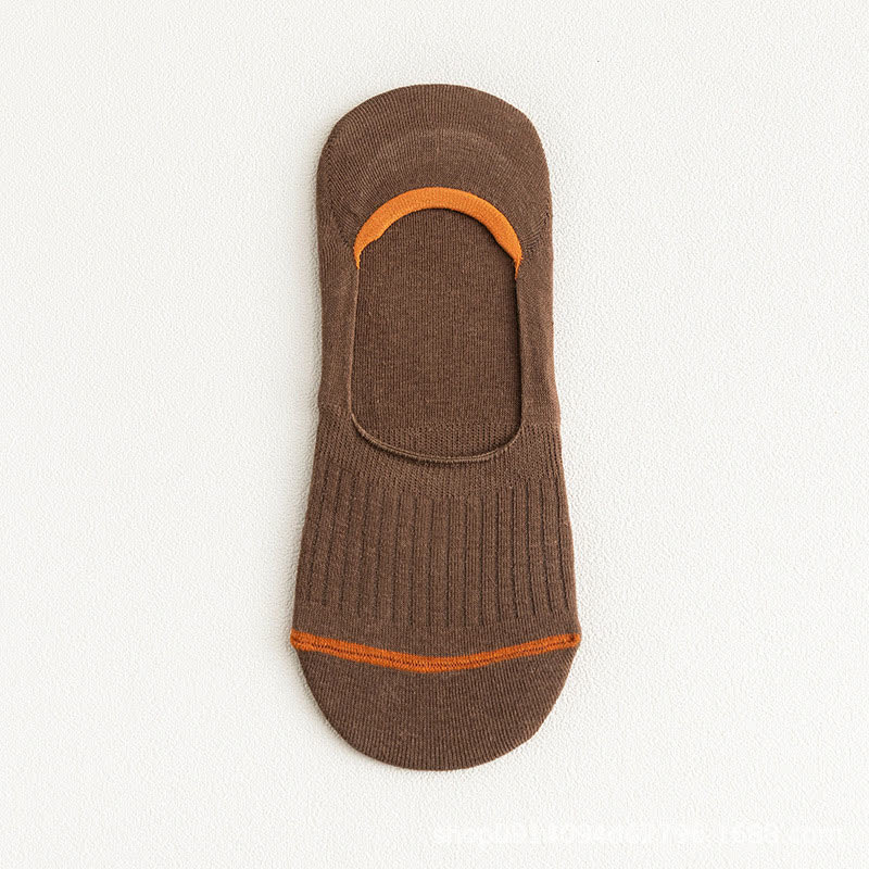 Füßlinge aus Baumwolle mit Fersenhalter (10 Paar) - Karamell - EU39-45 (US6-11) - image 18
