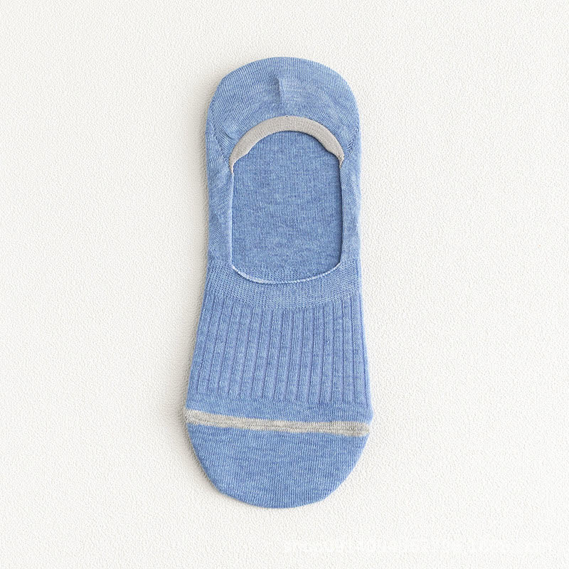 Füßlinge aus Baumwolle mit Fersenhalter (10 Paar) - Blau - EU39-45 (US6-11) - image 14