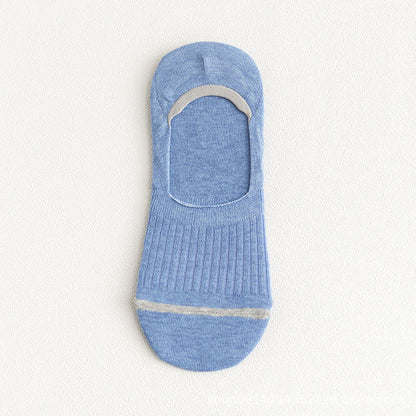 Füßlinge aus Baumwolle mit Fersenhalter (10 Paar) - Blau - EU39-45 (US6-11) - image 14