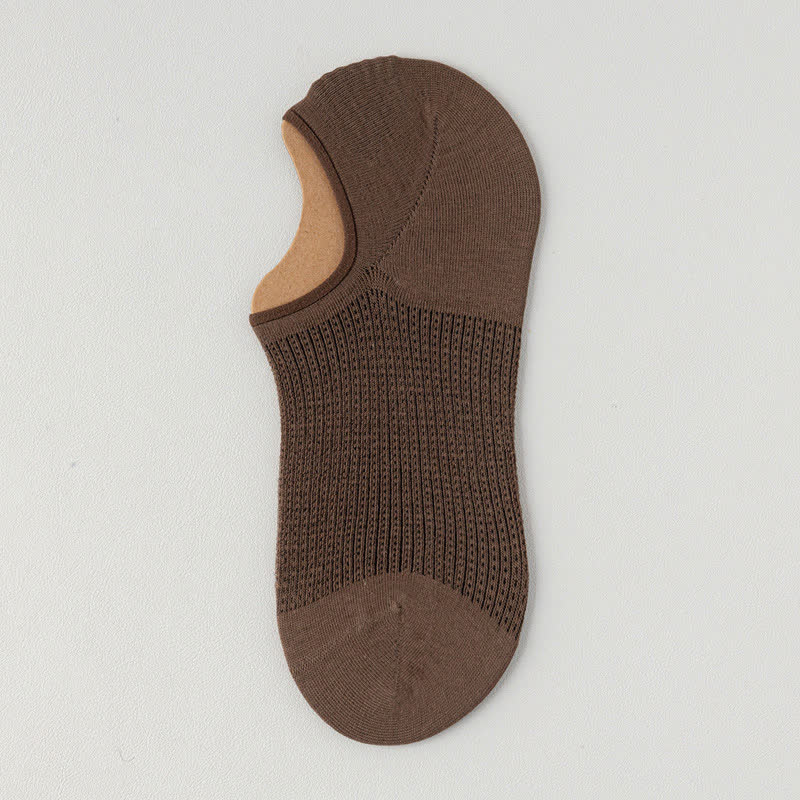 Leichte, atmungsaktive Füßlinge aus Baumwolle (7 Paar) - Braun - EU39-45 (U6-11) - image 18