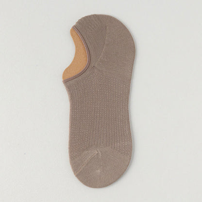 Leichte, atmungsaktive Füßlinge aus Baumwolle (7 Paar) - Khaki - EU39-45 (U6-11) - image 17