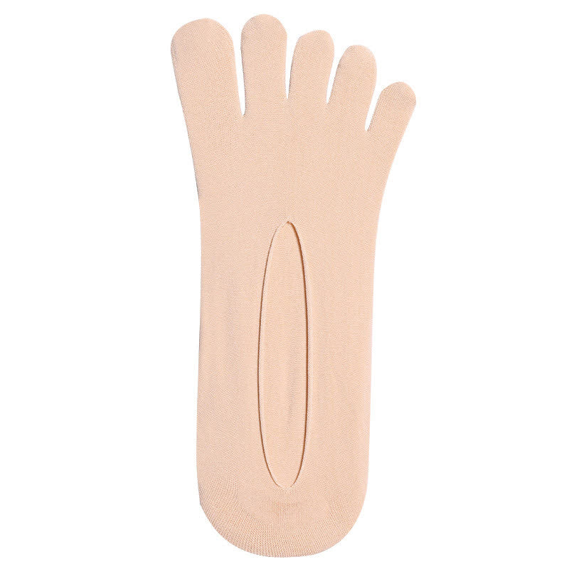 Unsichtbare, dünne, atmungsaktive Zehensocken (4 Paar)