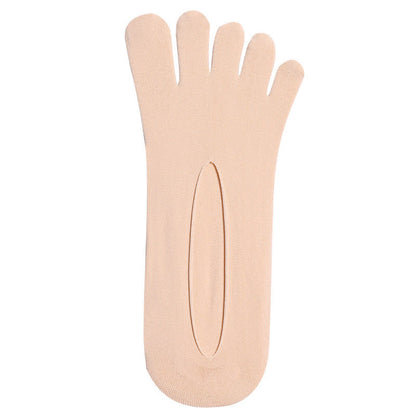 Unsichtbare, dünne, atmungsaktive Zehensocken (4 Paar)