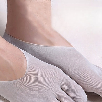 Unsichtbare, dünne, atmungsaktive Zehensocken (4 Paar)