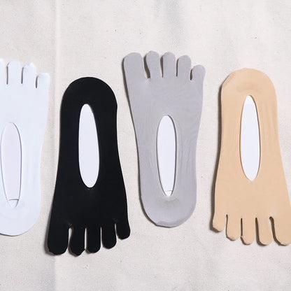 Unsichtbare, dünne, atmungsaktive Zehensocken (4 Paar)