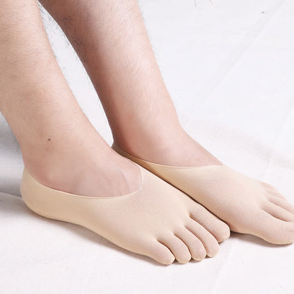 Unsichtbare, dünne, atmungsaktive Zehensocken (4 Paar)