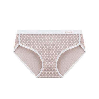 Bequeme, weiche Slips aus Jacquard mit mittlerer Leibhöhe (3er-Pack)