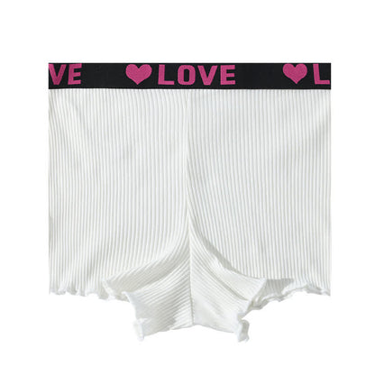 Mittelhoher LOVE-Bund-Boyshort (3er-Pack)