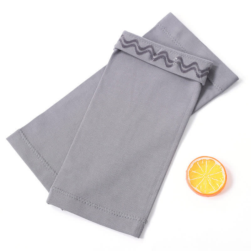 Modal Thin Silicone Non-Slip Leg & Knee Pads - Dark Grey - XL - image 2