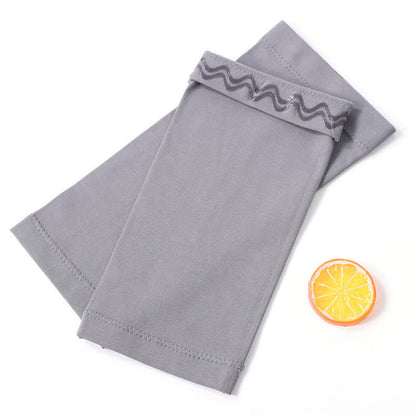 Modal Thin Silicone Non-Slip Leg & Knee Pads - Dark Grey - XL - image 2