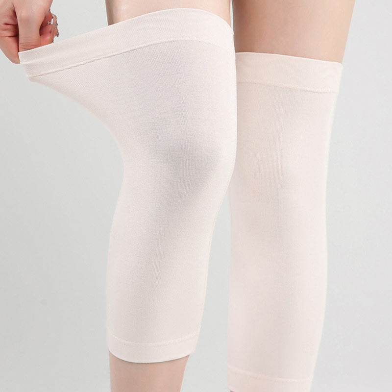 Modal Thin Silicone Non-Slip Leg & Knee Pads