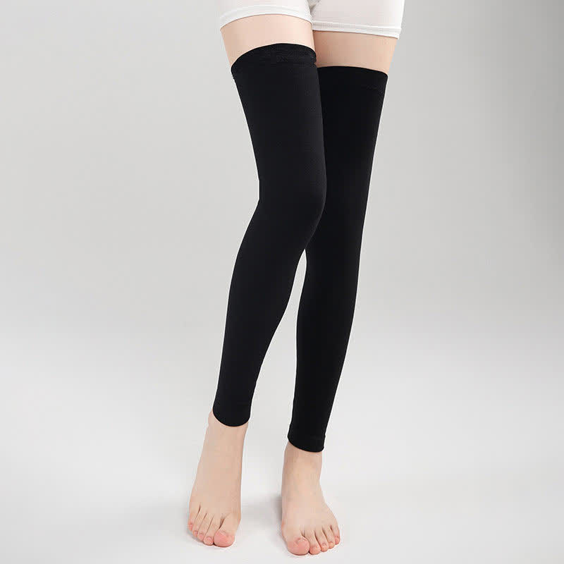 Modal Dünne rutschfeste Silikon-Oberschenkelmanschetten - Black - XL - image 0