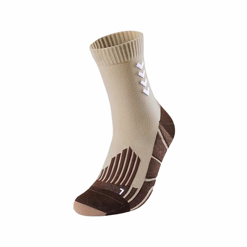 Arrow Striped Sports Knöchel-Kompressionssocken (5 Paar) - Khaki - EU39-47 (US6-12) - image 1