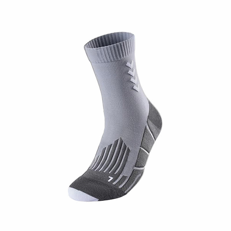 Arrow Striped Sports Knöchel-Kompressionssocken (5 Paar) - Hellgrau - EU39-47 (US6-12) - image 4