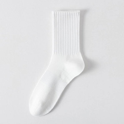 Atmungsaktive Sportsocken in Übergröße, einfarbig (6 Paar)
