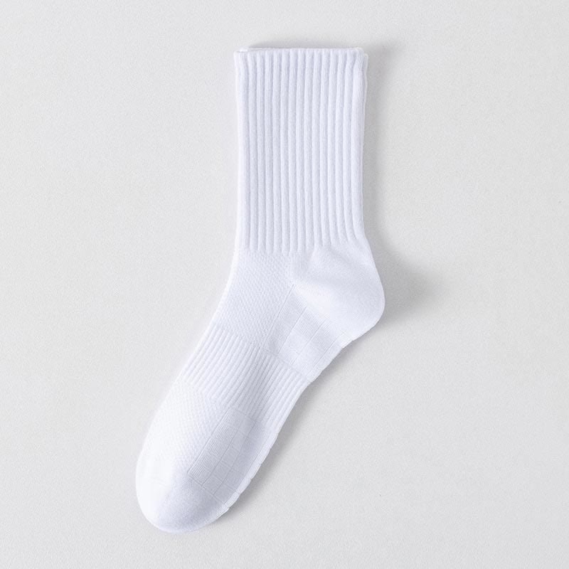 Atmungsaktive Sportsocken in Übergröße, einfarbig (6 Paar)