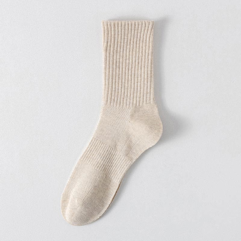 Atmungsaktive Sportsocken in Übergröße, einfarbig (6 Paar)