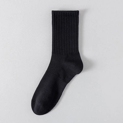 Atmungsaktive Sportsocken in Übergröße, einfarbig (6 Paar)