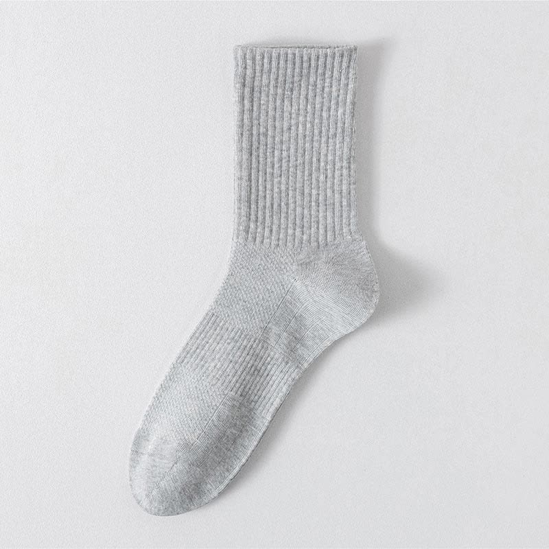 Atmungsaktive Sportsocken in Übergröße, einfarbig (6 Paar)