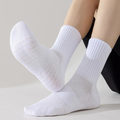 Atmungsaktive Sportsocken in Übergröße, einfarbig (6 Paar)