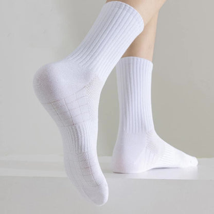 Atmungsaktive Sportsocken in Übergröße, einfarbig (6 Paar)
