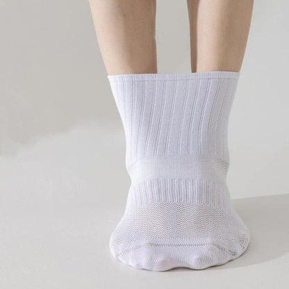 Atmungsaktive Sportsocken in Übergröße, einfarbig (6 Paar)