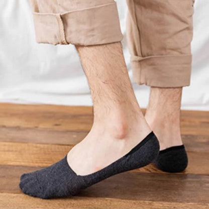 Unsichtbare Baumwollsocken in Übergröße (5 Paar)