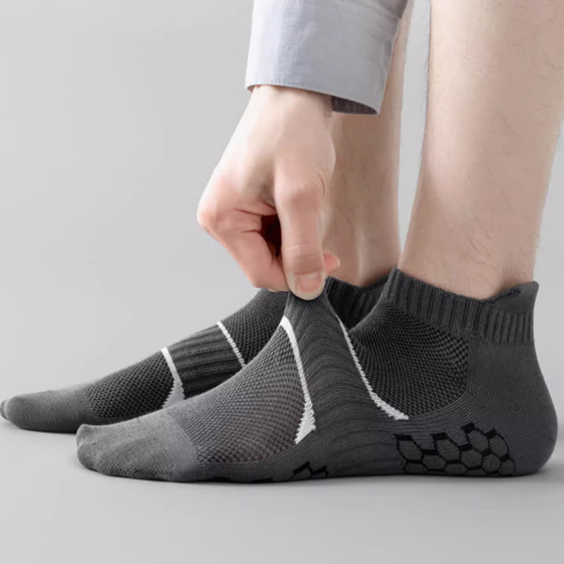 Dünne, einfarbige, atmungsaktive, schweißabsorbierende Socken (6 Paar)