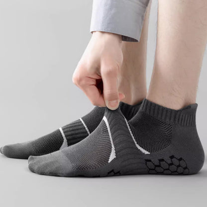 Dünne, einfarbige, atmungsaktive, schweißabsorbierende Socken (6 Paar)