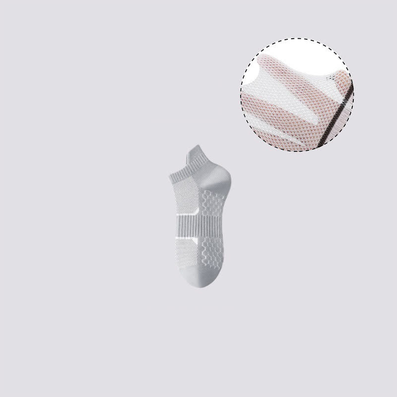 Dünne, einfarbige, atmungsaktive, schweißabsorbierende Socken (6 Paar)