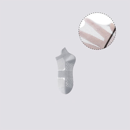 Dünne, einfarbige, atmungsaktive, schweißabsorbierende Socken (6 Paar)