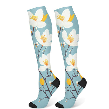 Lotus Kompressionsstrümpfe (3 Paar) - Blau (1 Paar) - S/M - image 8