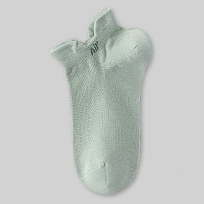Dünne, schweißabsorbierende, atmungsaktive Söckchen aus Netzstoff aus Baumwolle (6 Paar)