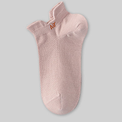 Dünne, schweißabsorbierende, atmungsaktive Söckchen aus Netzstoff aus Baumwolle (6 Paar)