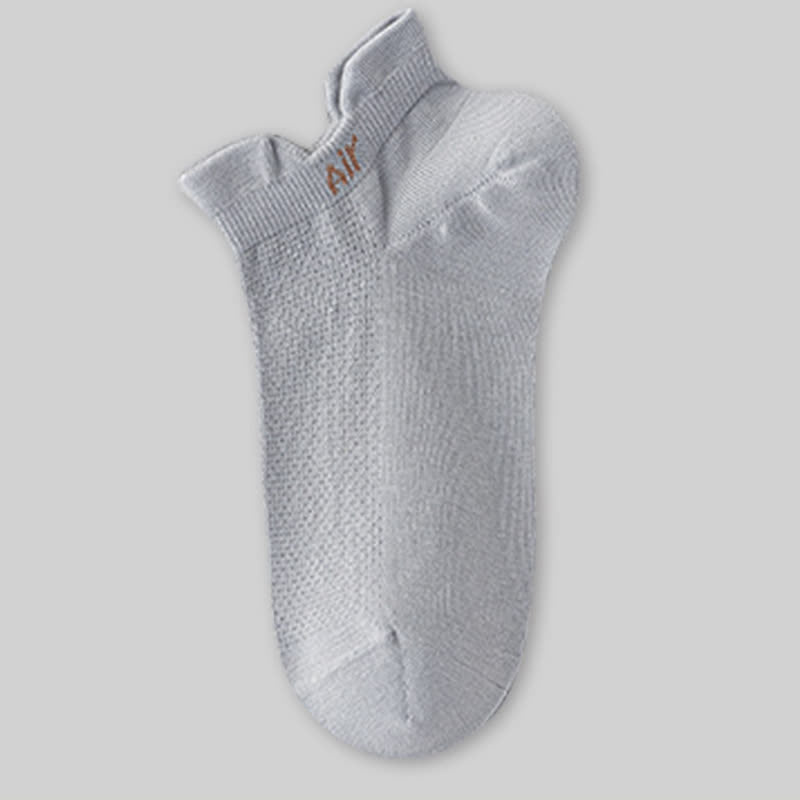 Dünne, schweißabsorbierende, atmungsaktive Söckchen aus Netzstoff aus Baumwolle (6 Paar)