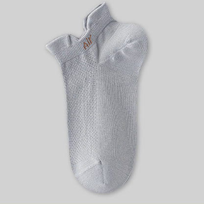 Dünne, schweißabsorbierende, atmungsaktive Söckchen aus Netzstoff aus Baumwolle (6 Paar)